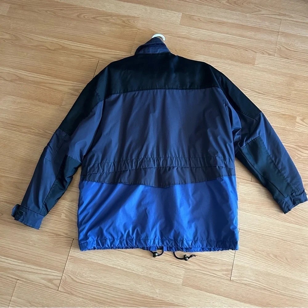 Vintage Fosters Grand Prix Navy Down Jacket